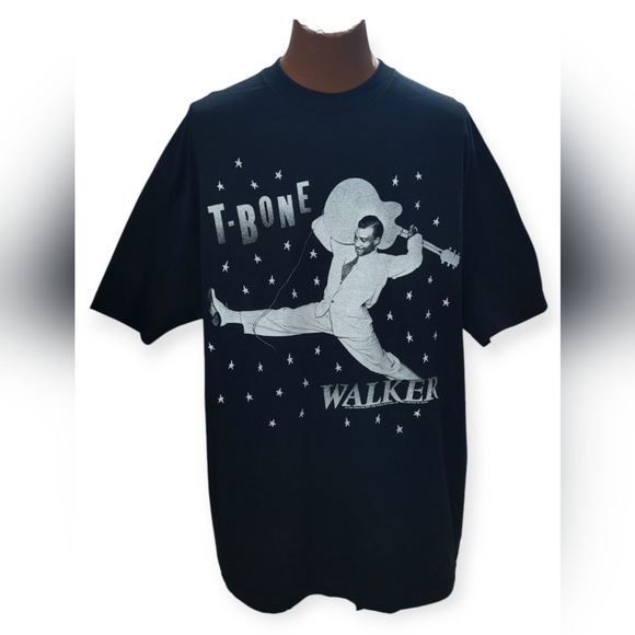 Rare Deadstock Vintage 1993 T-Bone Walker Graphic T-Shirt Size 2XL - Picture 1 of 7